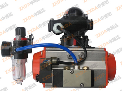 AT氣動(dòng)執(zhí)行器帶三聯(lián)件