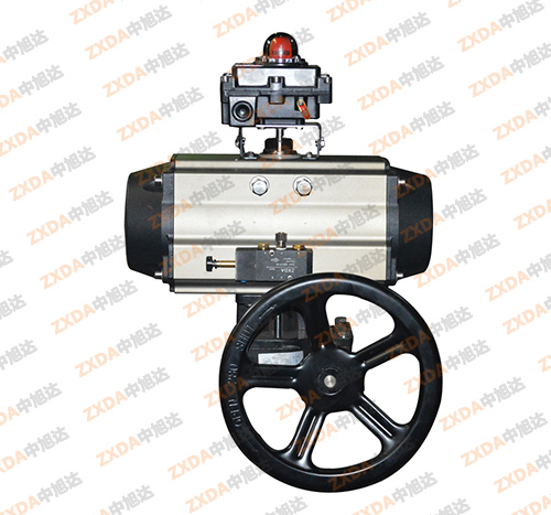 防爆氣動(dòng)帶手動(dòng)氣動(dòng)執(zhí)行器